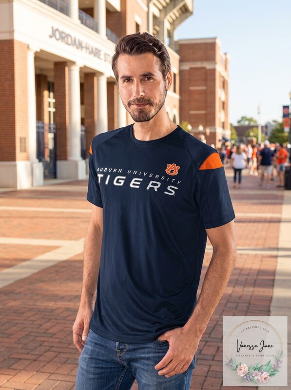 G-III Sports NCAA Auburn Tigers Elite Short Sleeve Fashion t-shirt, XL by Vanessa Jane