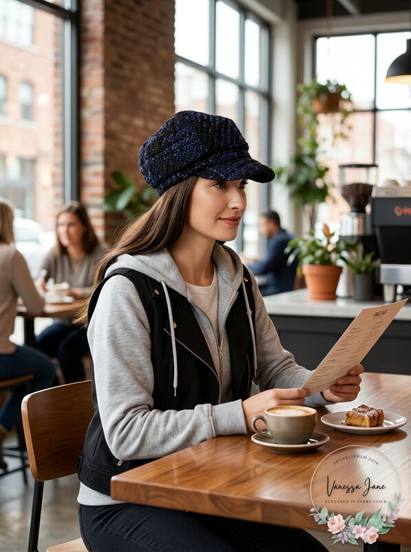 I.n.c. Plaid Newsboy Cap One Size by Vanessa Jane