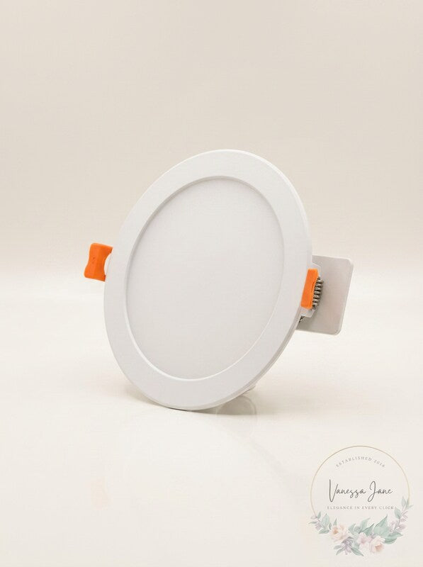 Halo Hlb 6 In. White Round Integrated Led Recessed Light Direct Mount Kit by Vanessa Jane