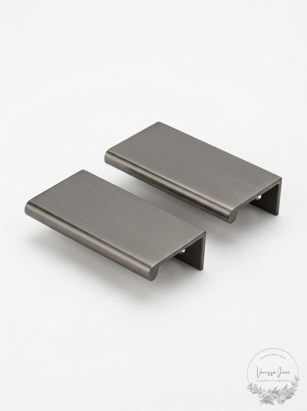 Europa Tab Pull, Ash Gray Lot of 2 by Vanessa Jane
