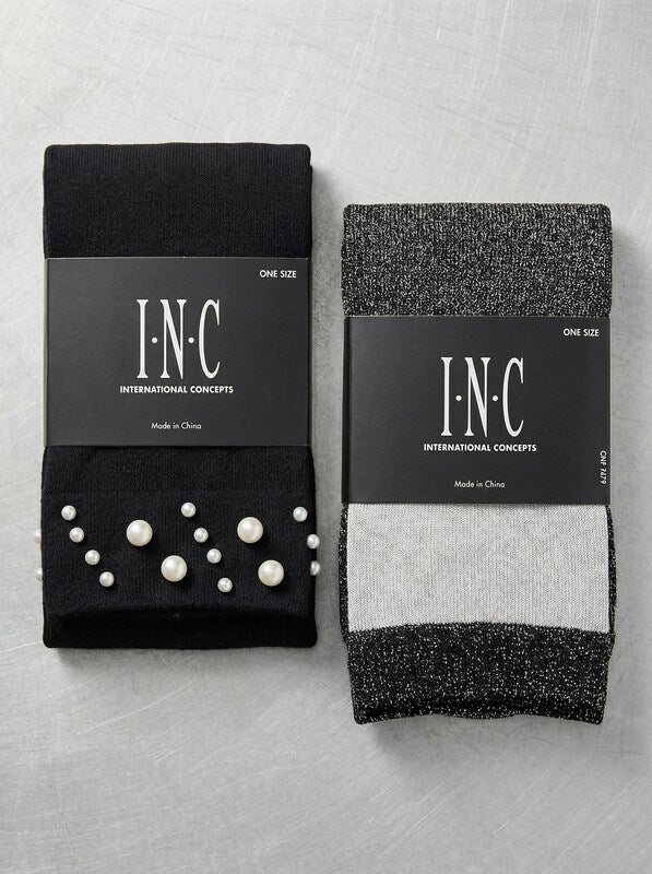 Lot of 2 I.n.c. Assorted Ankle Socks, One Size by Vanessa Jane