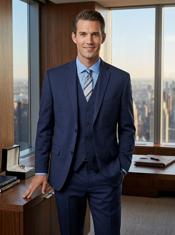 Alfani Mens Slim-Fit Stretch Blazer by Vanessa Jane