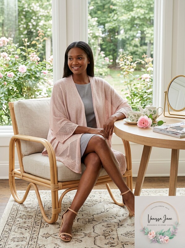 Cejon Womens Metallic Pointelle-border Evening Wrap Ivory/gold One Size by Vanessa Jane