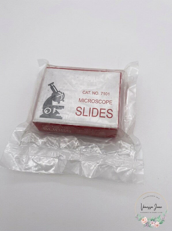 Microscope Slides, 1X3(25.4X76.2), Thickness is 1.0-1.2MM, 50PCS by Vanessa Jane