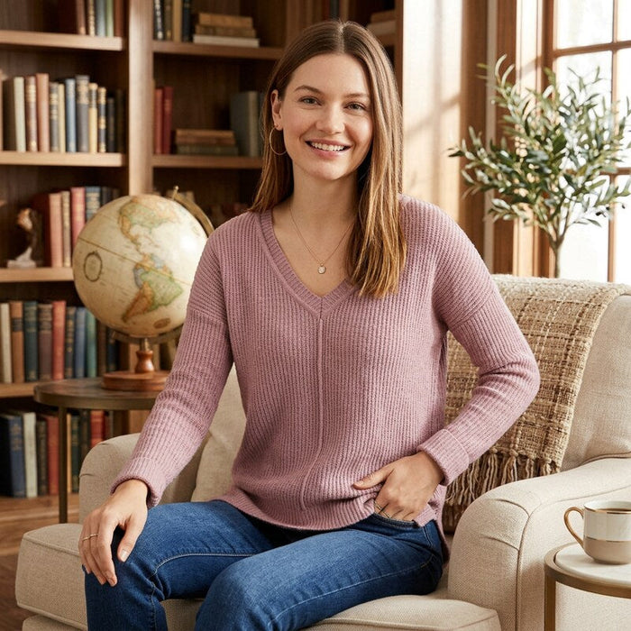 Hippie Rose Juniors Mossy Ribbed-Knit Tunic Top, Size XL by Vanessa Jane