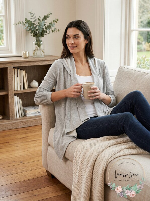 PL Movement by Pink Lotus Womens Cool Down Jacket, Heather Grey, Small by Vanessa Jane