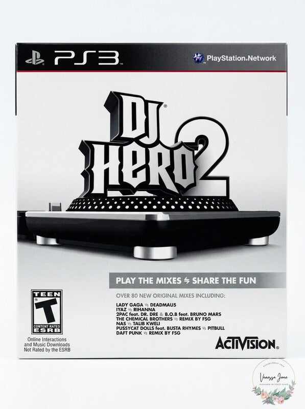 DJ Hero 2 Game Only (PS3) by Vanessa Jane