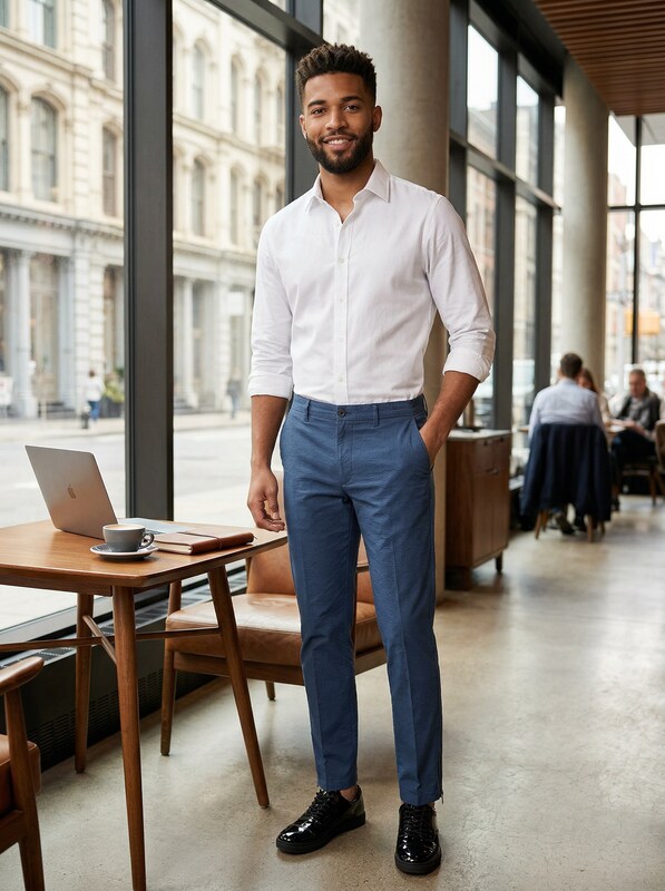 International Concepts Onyx Mens Studio Utility Pants, Size Large by Vanessa Jane
