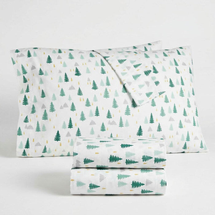 Martha Stewart Collection Holiday Printed 4 PC. Sheet Set, Full by Vanessa Jane