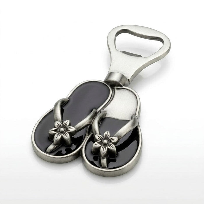 Thirstystone Bottle Opener, Flip Flops, Silver by Vanessa Jane