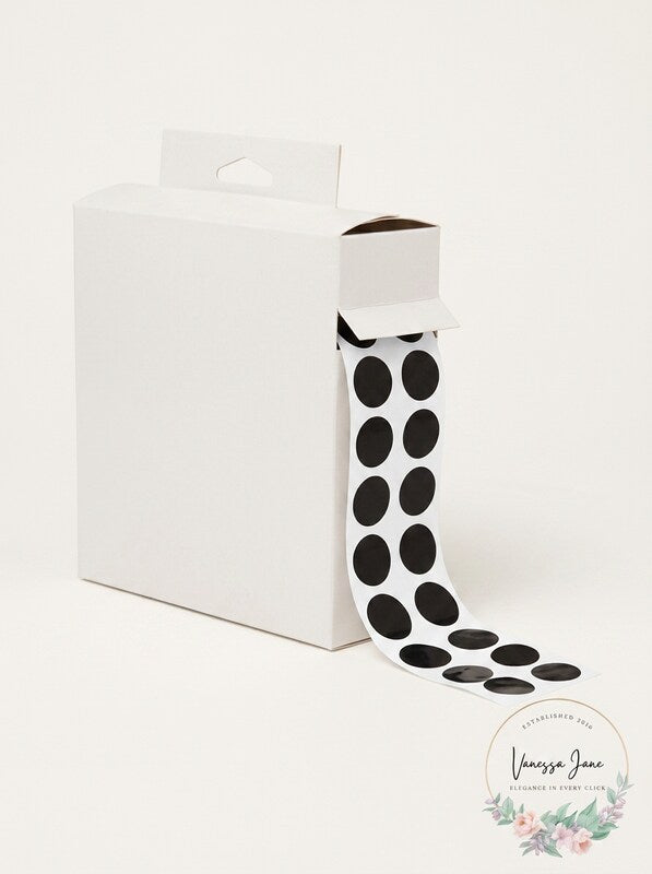 TAPE LOGIC Combo Pack, Dots, 3/4, Black, PK200 by Vanessa Jane