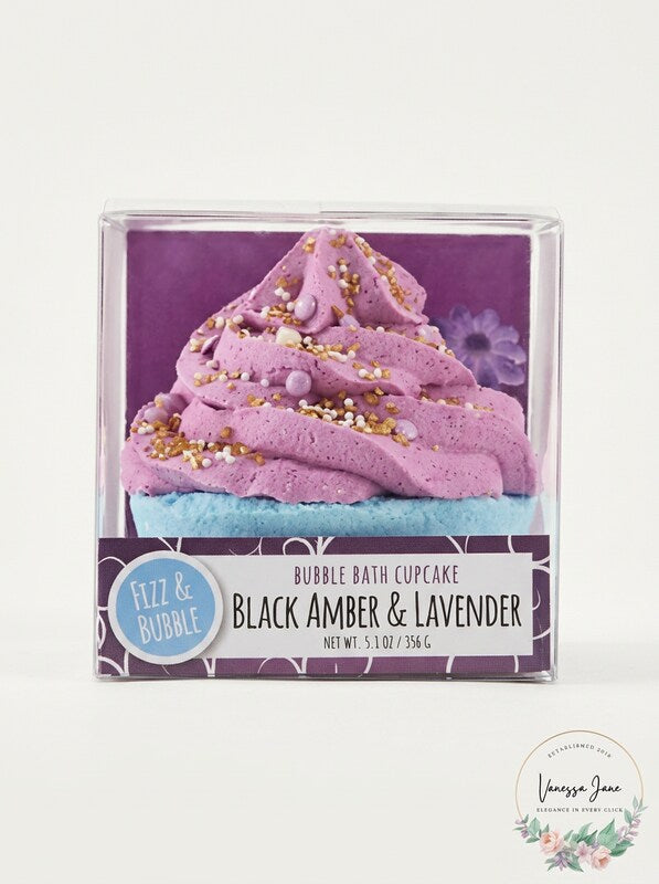 Fizz and Bubble Bubble Bath Cupcake, Lavender by Vanessa Jane