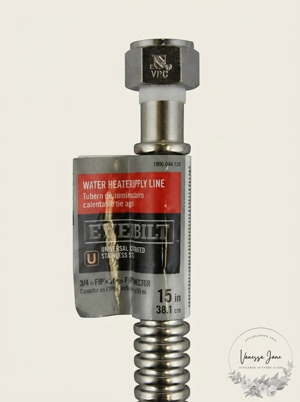 Everbilt 3/4 in. X 3/4 in. FIP X 15 in. Stainless Steel Corrugated by Vanessa Jane