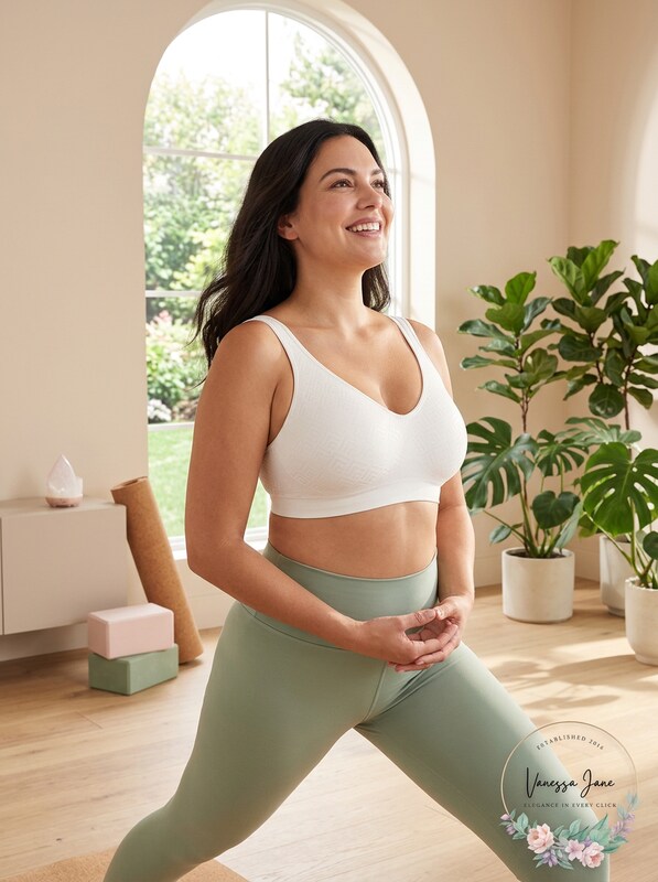 Bali Comfort Revolution® ComfortFlex Fit® Shaping Wirefree Bra , Size S by Vanessa Jane