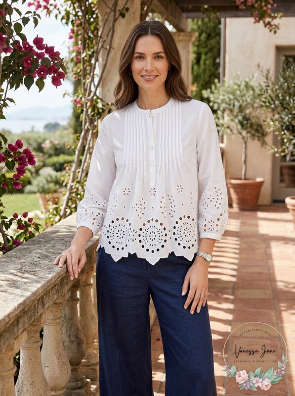 Derek Lam 10 Crosby Calvert Blouse, Size 0 by Vanessa Jane
