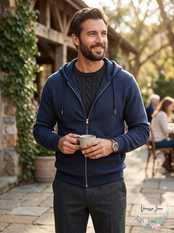 Polo Ralph Lauren Plaid Hoodie Sweatshirt Sweater by Vanessa Jane
