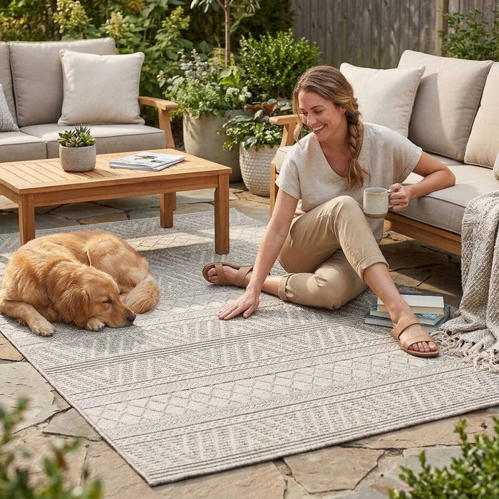 Home Decorators Collection Mizza 5 Ft. X 7 Ft. Indoor/Outdoor Area Rug by Vanessa Jane