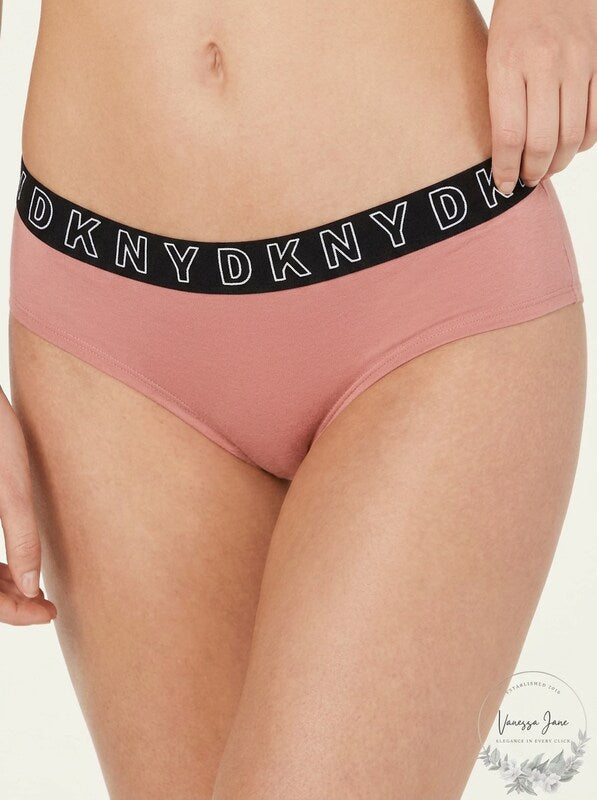 Dkny Women's Logo Classic Boyshort, Size Large by Vanessa Jane