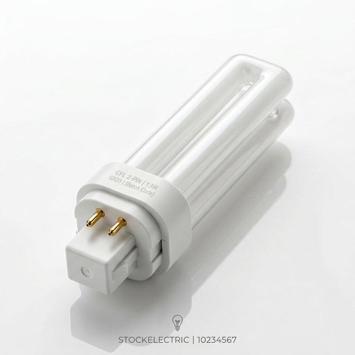 Satco 4100K 13-Watt G24q-1 Base T4 Quad 4-Pin Tube Bulb by Vanessa Jane