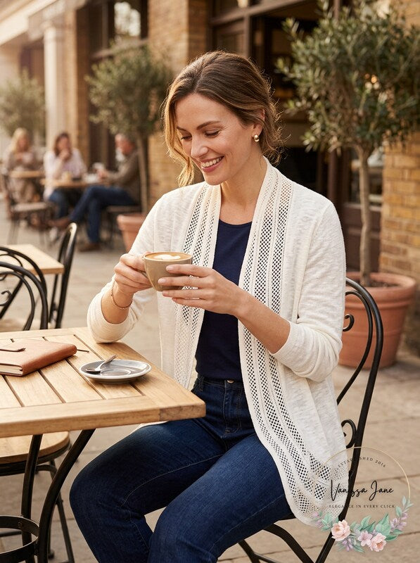 Style & Co. Womens Sweater Plus Open Front Cardigan, Size 3X by Vanessa Jane