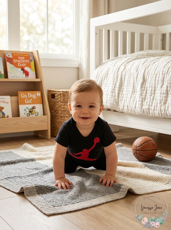 Nike Air Jordan Jumpman Baby Boys Romper Size 3 Months by Vanessa Jane