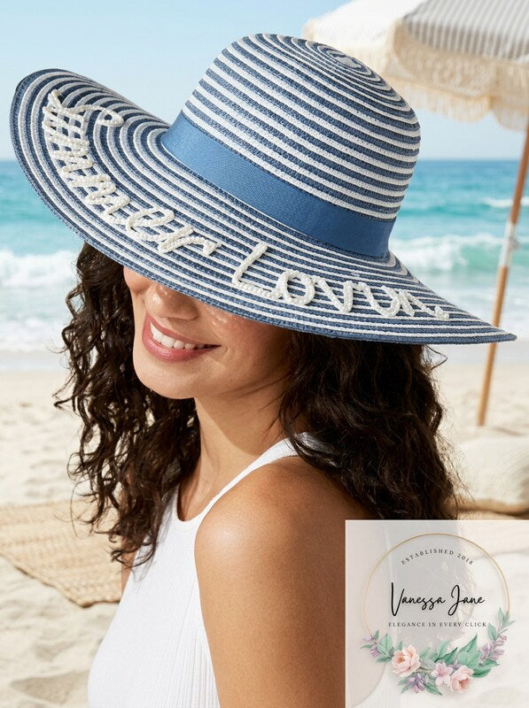 August Hats Summer Loving Floppy Hat,UPF 50 + by Vanessa Jane