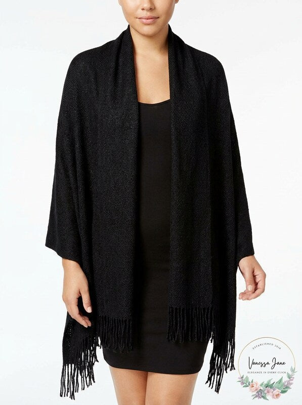 Calvin Klein Lurex Twill Evening Wrap by Vanessa Jane