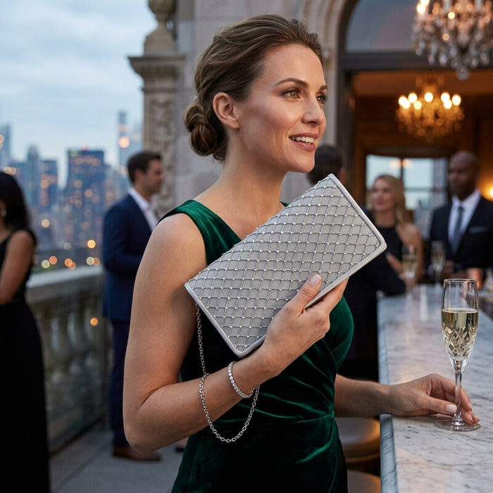 Adrianna Papell Sigrid Small Clutch by Vanessa Jane