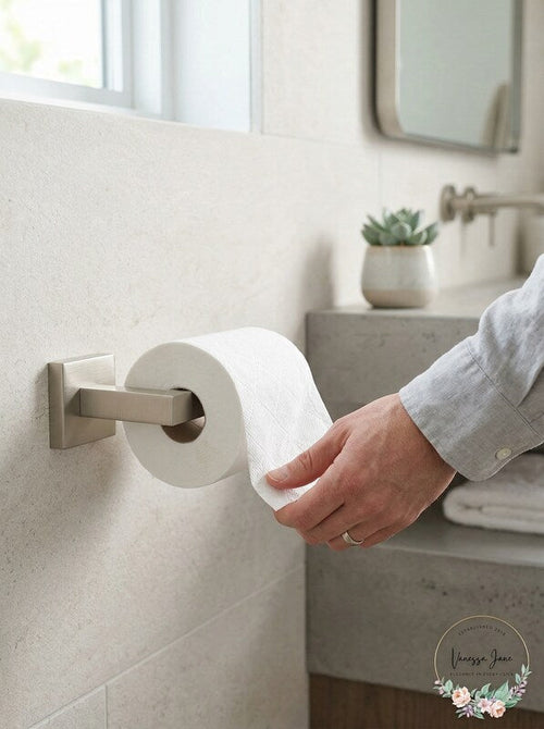 Deltana 55D2001 55D Series 7 Inch Tissue Holder Brushed Nickel by Vanessa Jane