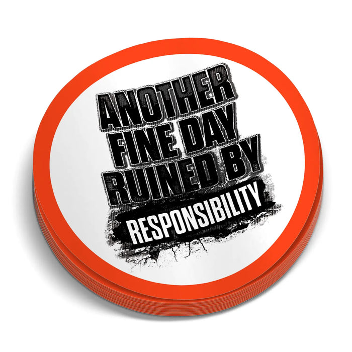 Responsibility - Hard Hat Decal by Armed American Supply