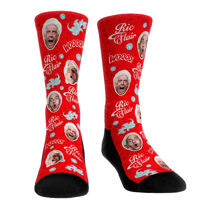 Ric Flair - Faces All-Over by Rock 'Em Socks