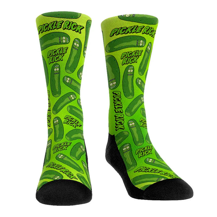 Rick and Morty - Pickle Rick All-Over by Rock 'Em Socks