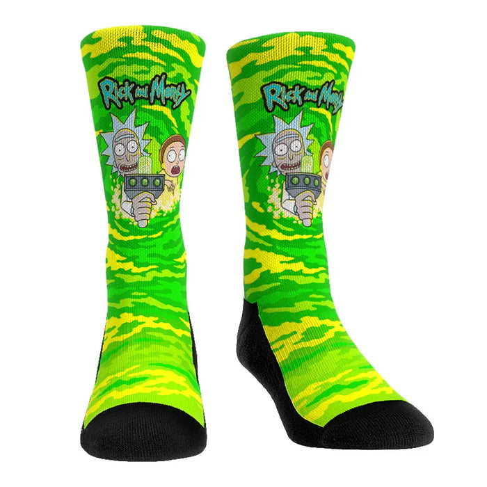 Rick and Morty - Portals by Rock 'Em Socks