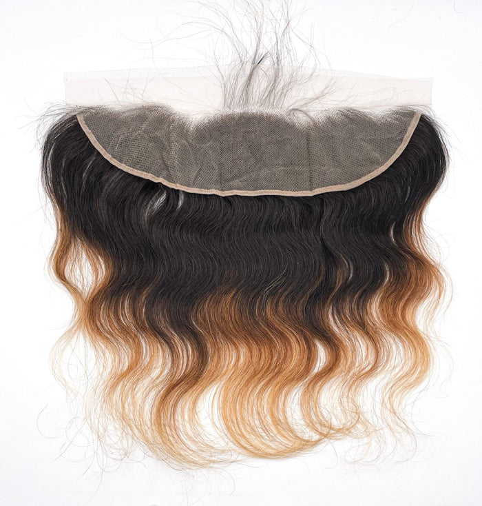 Rio Body Wave Human Hair Frontal Ear to Ear 13x4, Gold