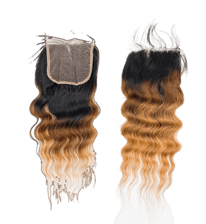 Rio Malaysian Human Hair Closure 4x4 Gold 10" Hairpiece