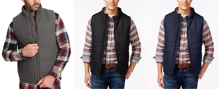 Weatherproof Mens Puffer Vest by Vanessa Jane