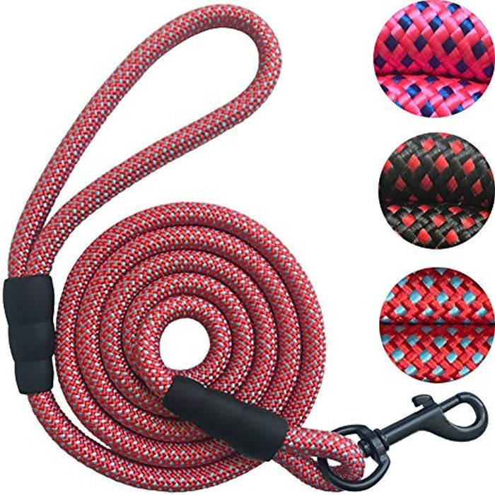 Nylon Dog or Cat Leash - 2/5 Inch Thick 5 Feet Length by Vanessa Jane