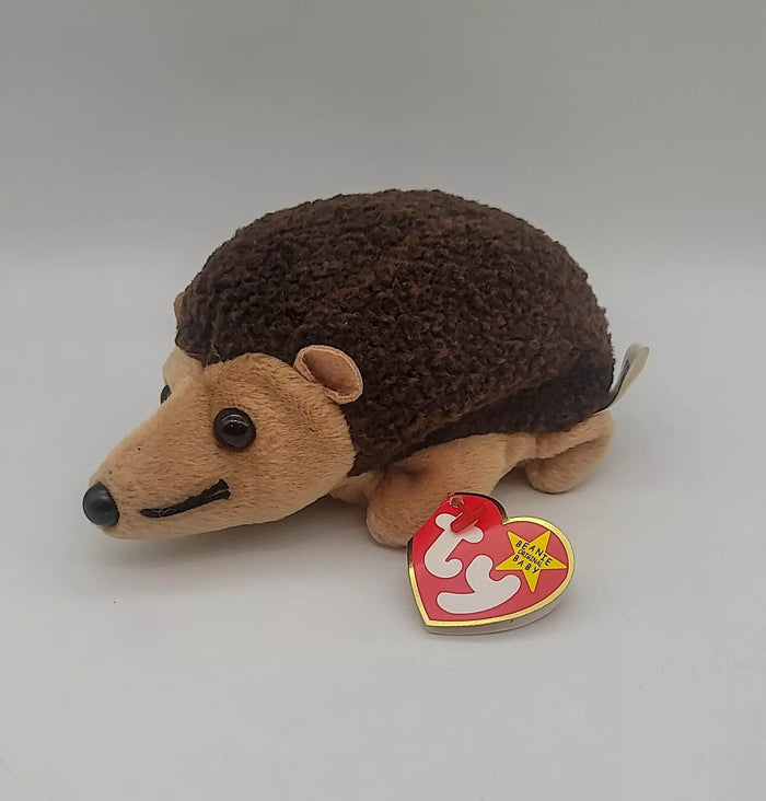 Ty Beanie Babies Prickles the Hedgehog Mint With Tag Errors Ultra Rare by Vanessa Jane