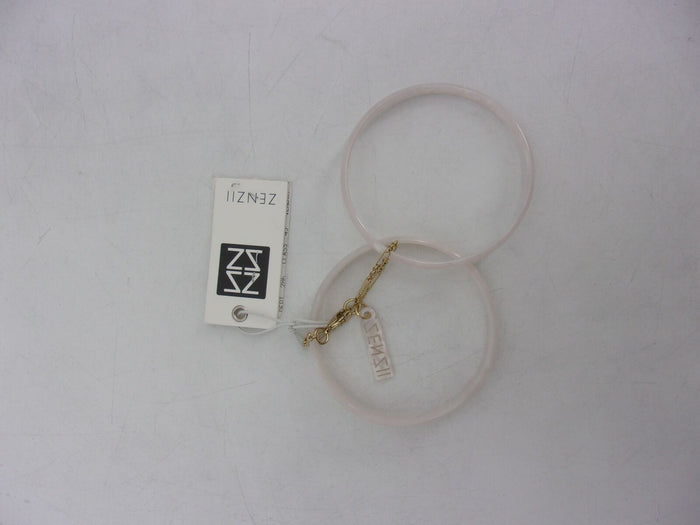 Zenzii Gold-Tone/Acetate 2-Pc. Set Bangle Bracelets by Vanessa Jane