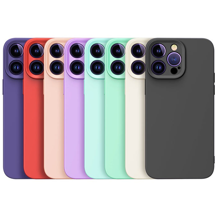 Shockproof Liquid Silicone Slim Case for iPhone 17 Pro Max Air 16 15 14 13 12 11 by Merch Section