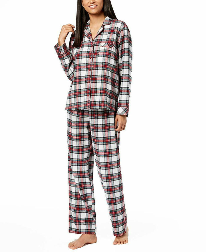 Family Pajamas Matching Womens Stewart Plaid Family Pajama Set by Vanessa Jane