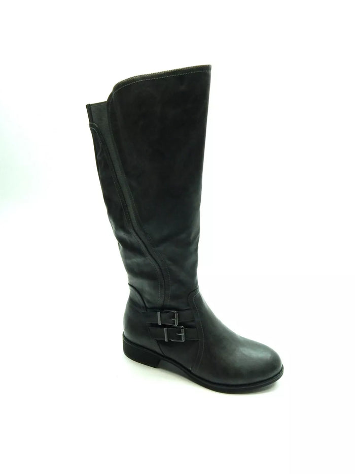 Style and Co Women's Milah Tall Boots, 5M/Charcoal by Vanessa Jane