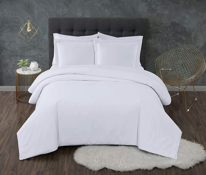 Truly Calm Antimicrobial 3 Piece Duvet Set, Full/Queen by Vanessa Jane