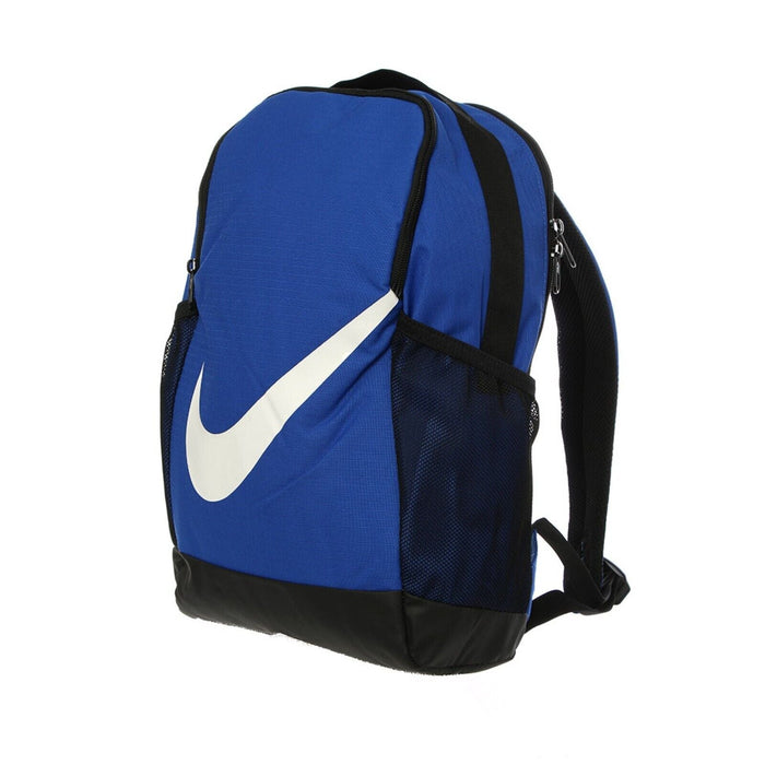 Nike Brazilia Backpack Unisex Blue Black BA6029-480 by Vanessa Jane