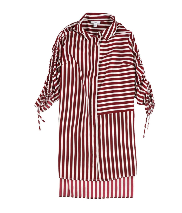Bar III Womens Striped Tunic Blouse, Size Small by Vanessa Jane