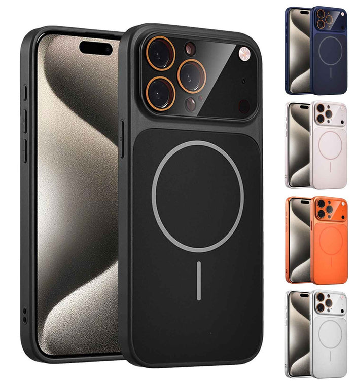 MagSafe ShockProof Smooth Cover Case for iPhone 17 Pro Black by Merch Section