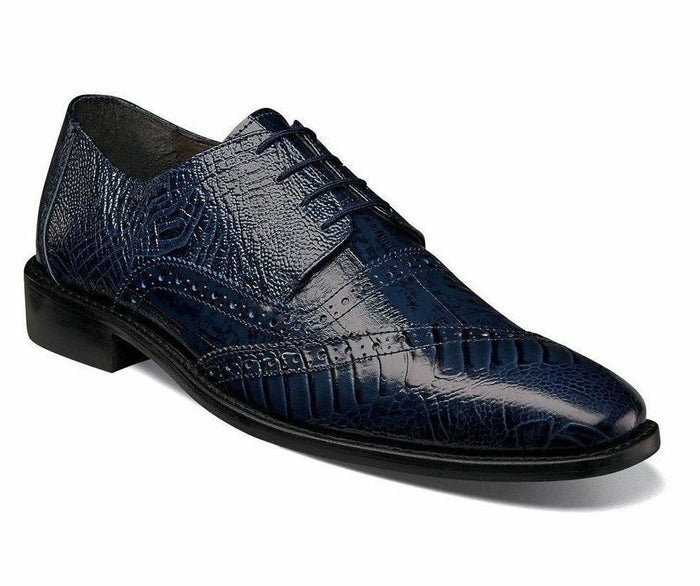 Stacy Adams Men’s Garzon Oxford, Blue, 8.5 m Us by Vanessa Jane