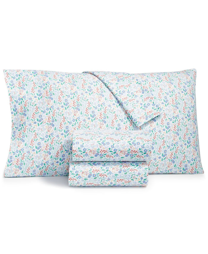 Whim by Martha Stewart Collection Flannel Cotton 4-PC. Full Sheet Set by Vanessa Jane