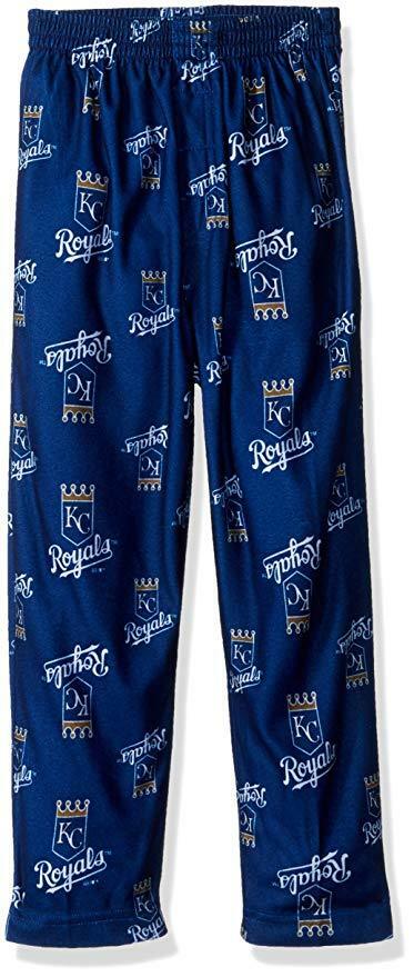 MLB Boys 4-7 Royals Sleepwear All Over Print Pant, Various Sizes by Vanessa Jane