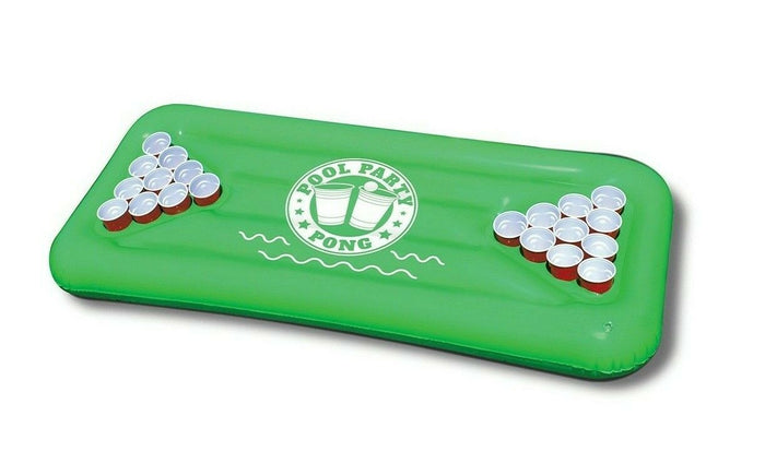 FLOATING INFLATABLE PARTY PONG POOL PARTY GAME OVER 6 FEET WIDE BY BigMouth Inc. by Vanessa Jane